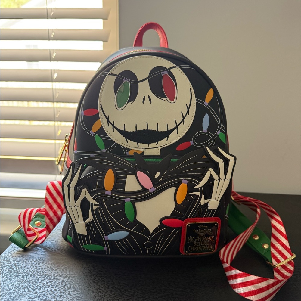 Jack Skellington Christmas Loungefly GITD